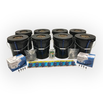 Deep water culture hydroponic 8-plant system   566904080
